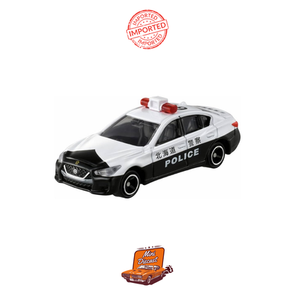 Takara Tomy Tomica No.33 Nissan Skyline Police Car (Creased Box)
