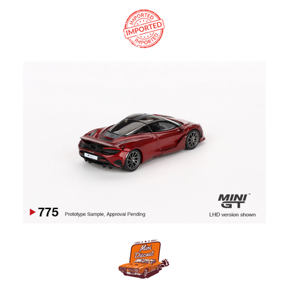 Mini GT #775 McLaren 750S (Amaranth Red)