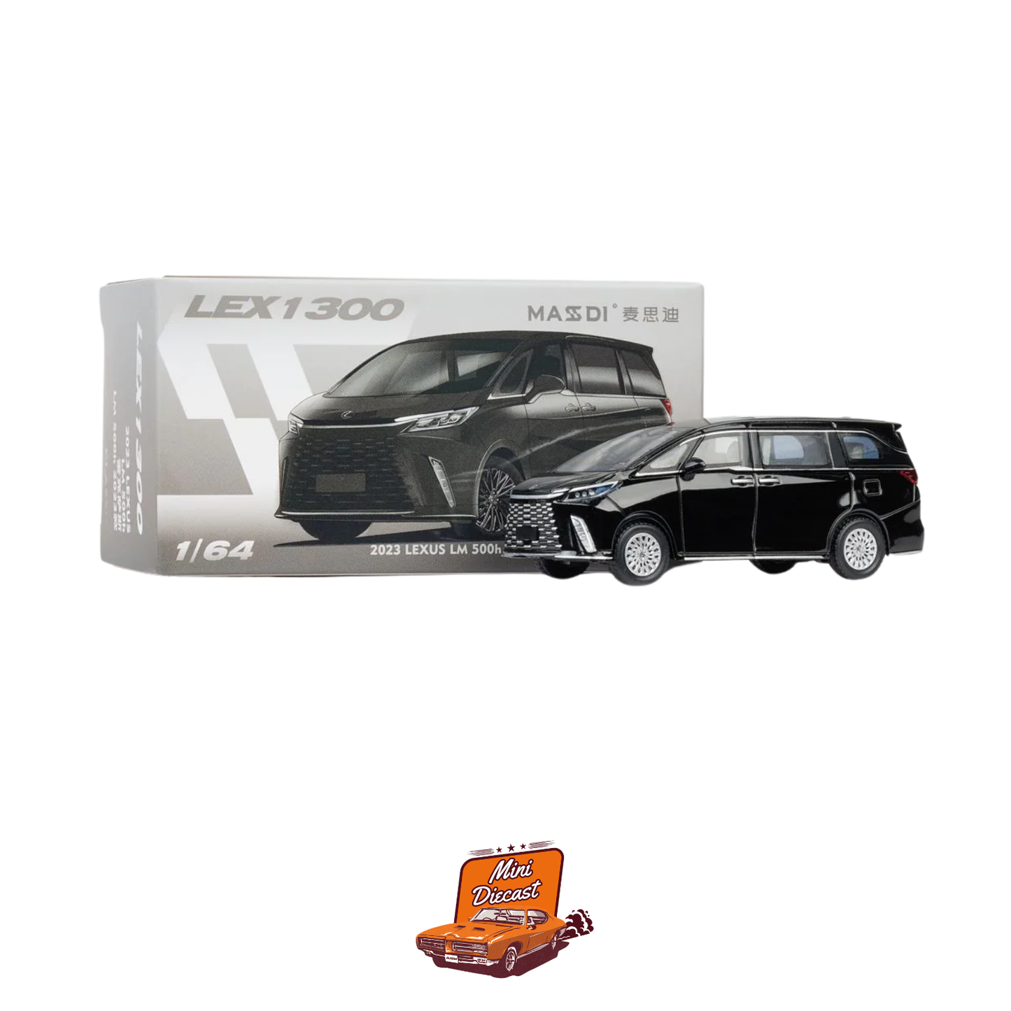 MASSDI 2023 Lexus LM 500h (Black) (LEX1300)