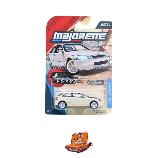Majorette JDM Legends Premium Cars Honda Civic Type R EK9 (Chase)