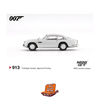 Mini GT #913 Aston Martin DB5 “Skyfall” – Coming Soon (ETA: Jan End 2026)