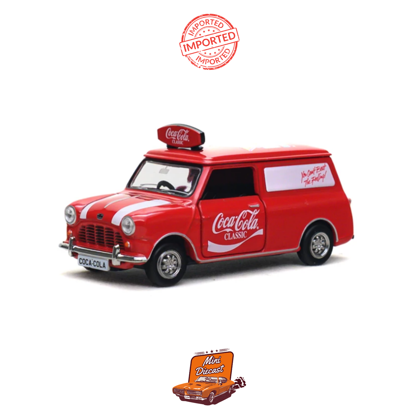Tiny City x Coca-Cola Austin Mini Countryman 1:50 Scale