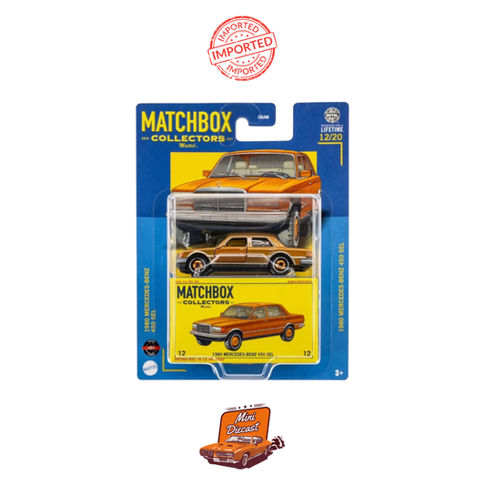 Matchbox Collectors 1980 Mercedes-Benz 450 SEL (Imported)