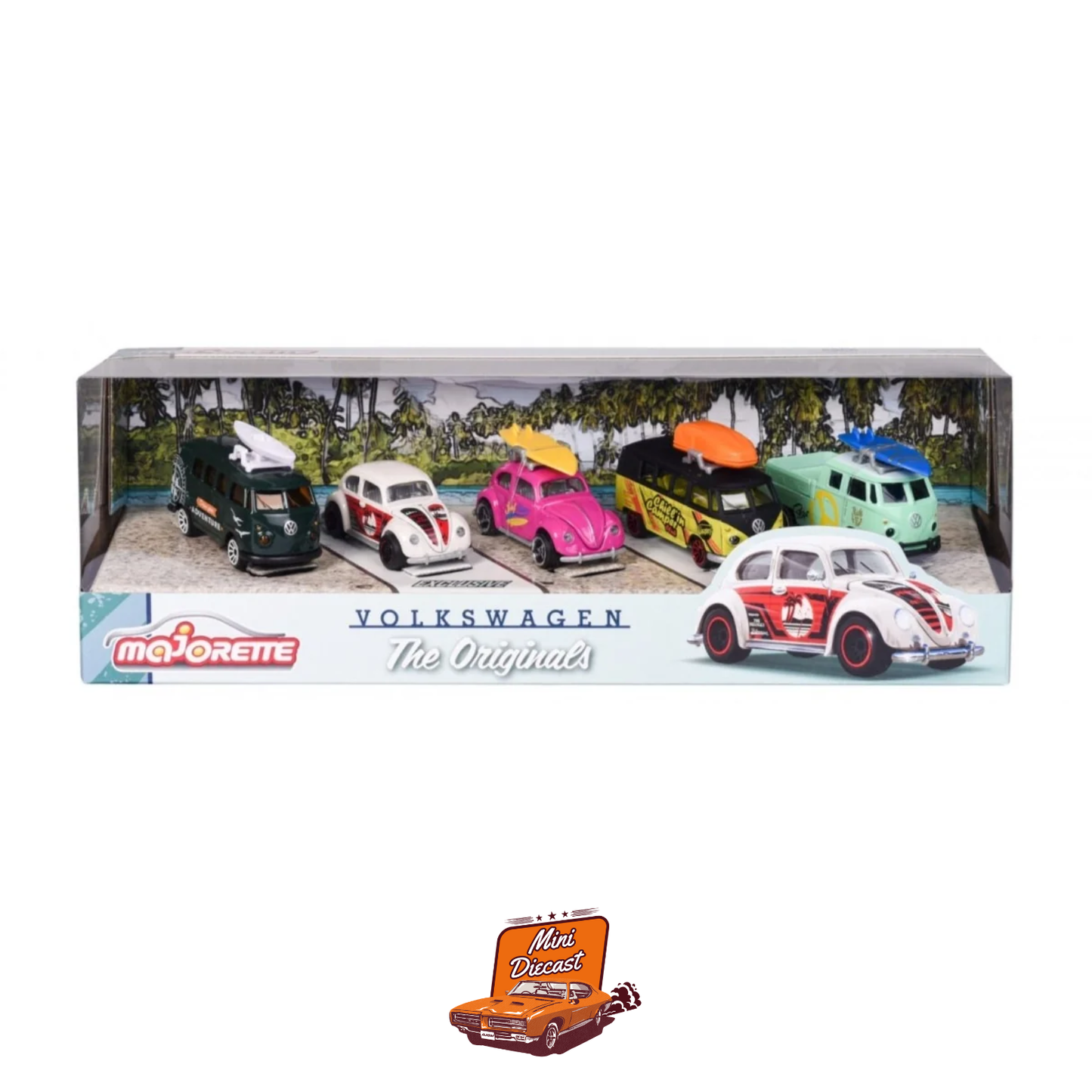 Majorette Volkswagen The Originals – 5 Cars Gift Pack