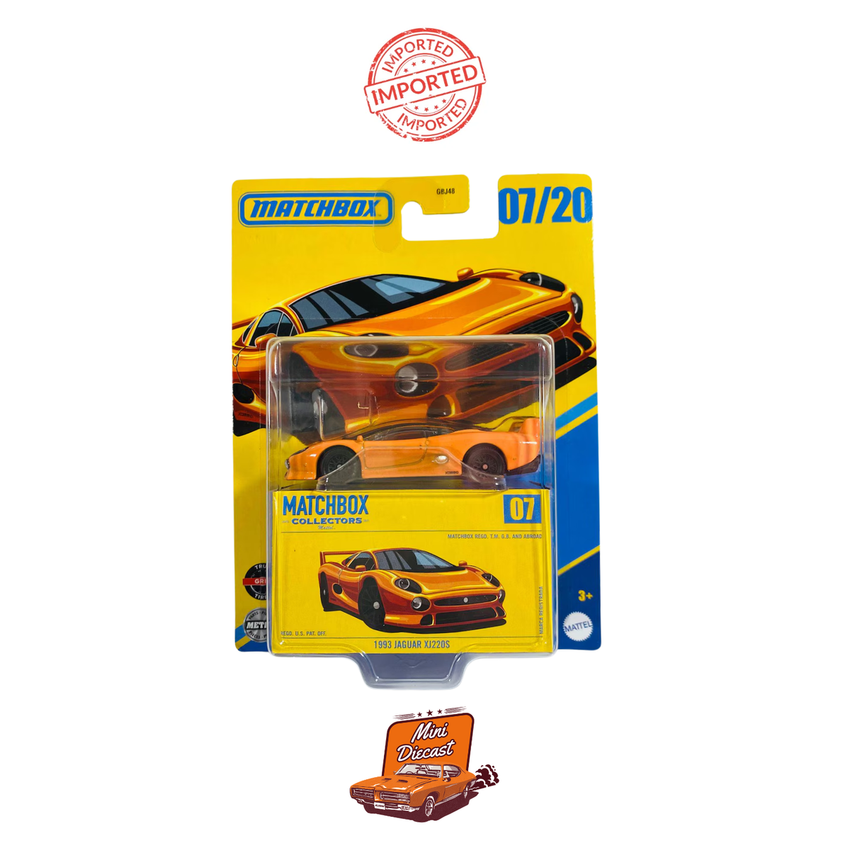 Matchbox Collectors 1993 Jaguar XJ220S (Imported)