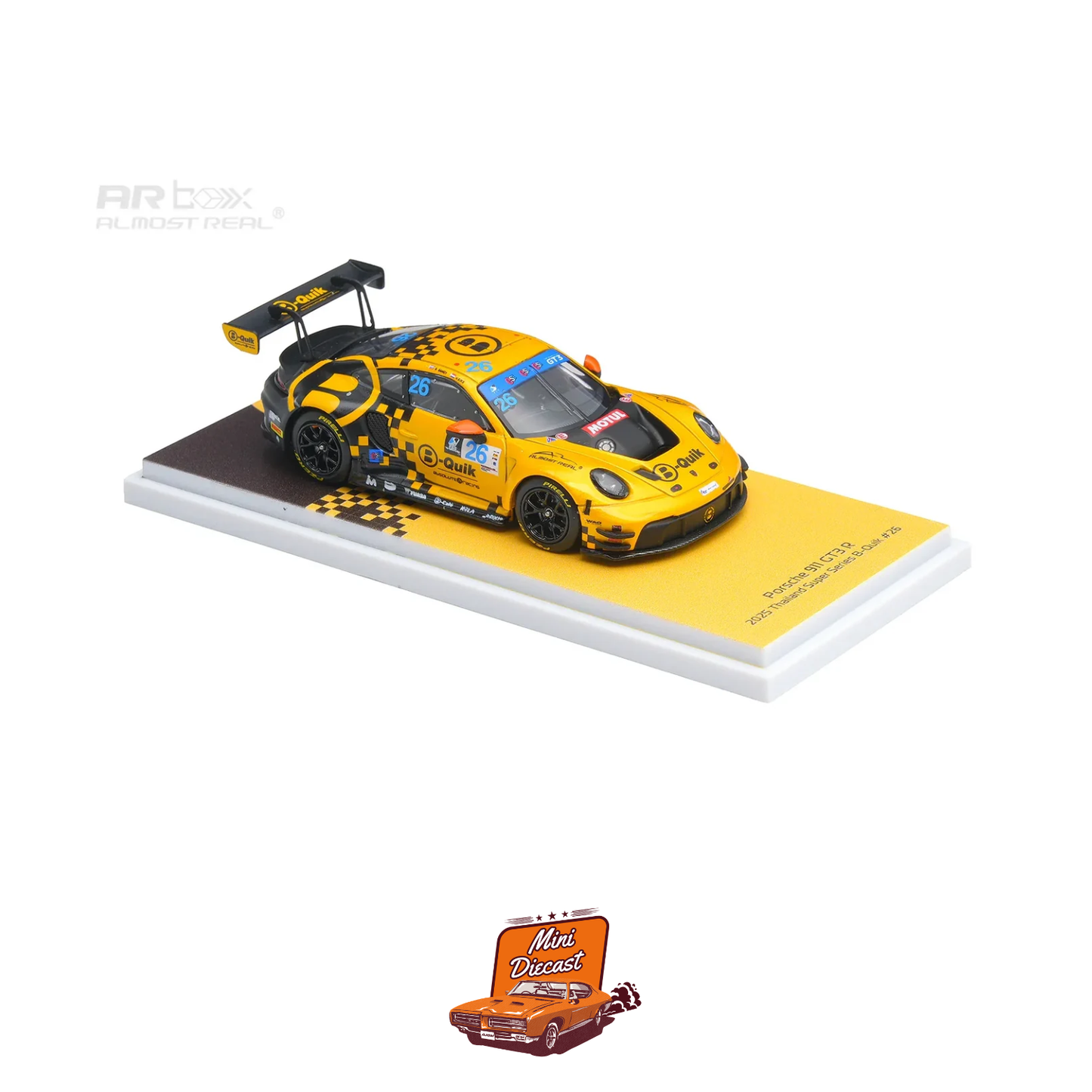 Almost Real Porsche 911 GT3 R #26 2025 Thailand Super Series B-Quik Absolute Racing 1:64