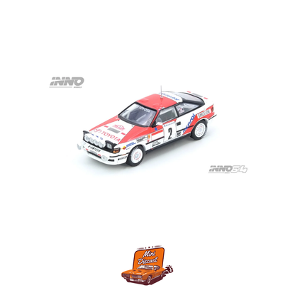 INNO64 Toyota Celica GT-FOUR (ST165) Rally Monte Carlo 1991 Winner C. Sainz / L. Moya IN64-ST165R-91MCW