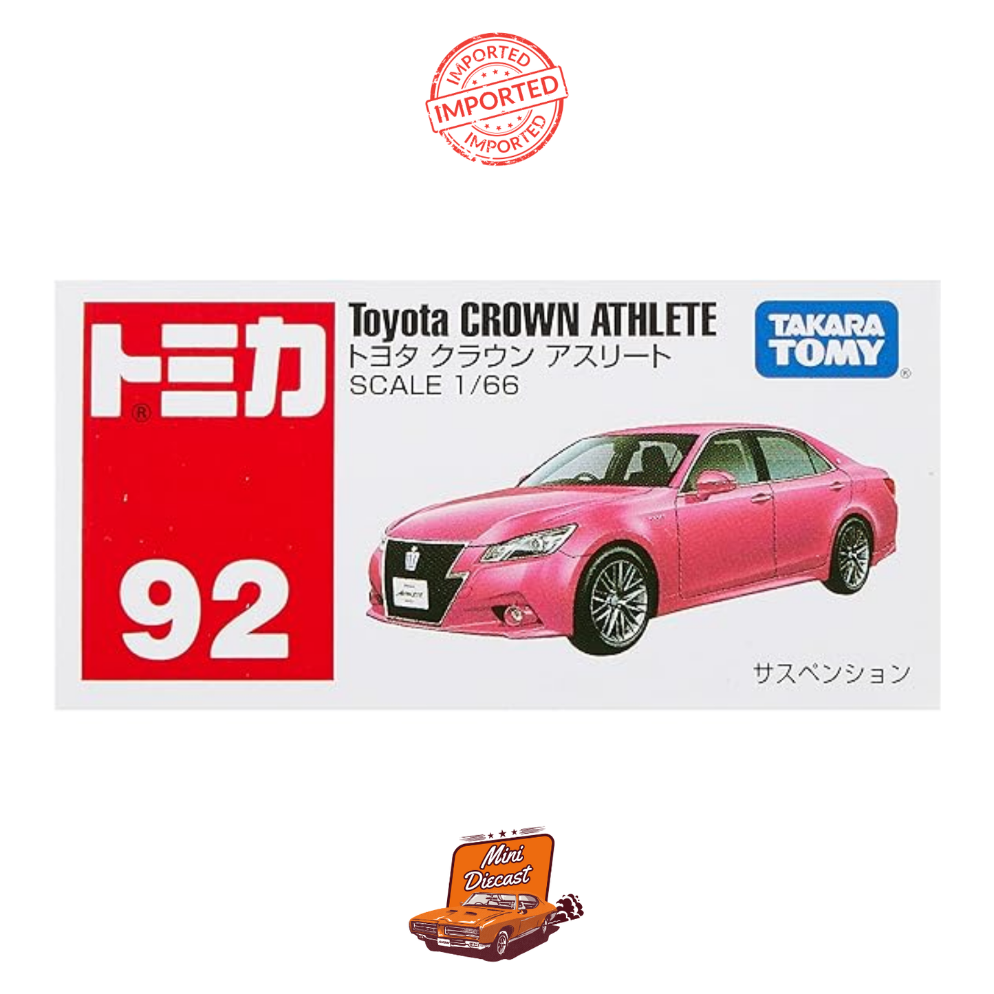 Takara Tomy Tomica No.92 Toyota Crown Athlete