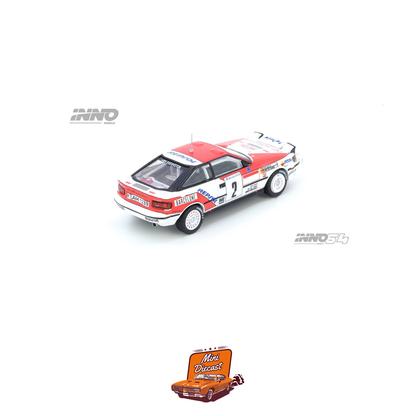 INNO64 Toyota Celica GT-FOUR (ST165) Rally Monte Carlo 1991 Winner C. Sainz / L. Moya IN64-ST165R-91MCW