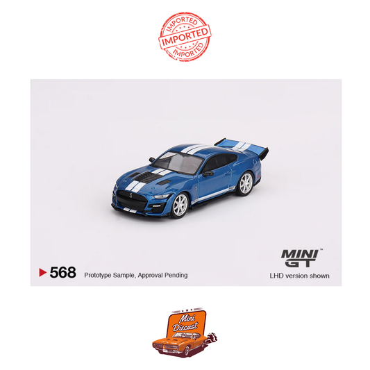 Mini GT #568 Shelby GT500 Dragon Snake Concept (Ford Performance Blue)