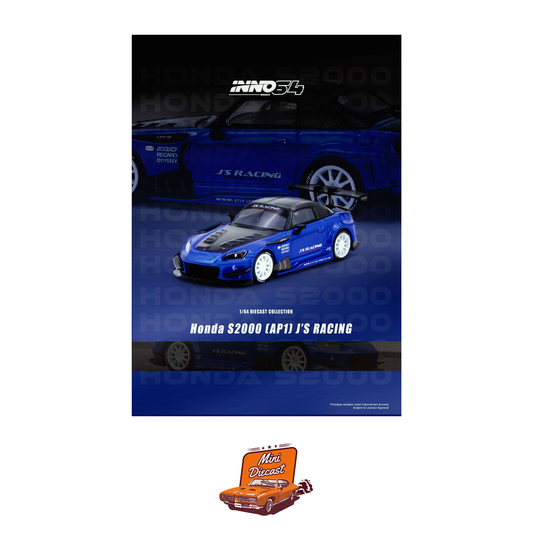 INNO64 Honda S2000 J'S Racing (AP1) Blue IN64-S2000JS-BLUE