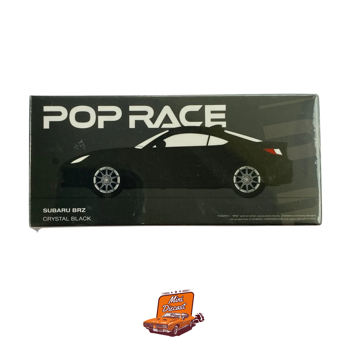 Pop Race Subaru BRZ 2022 (Crystal Black)
