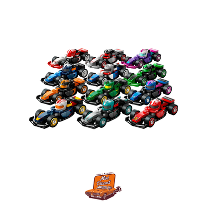 LEGO Mini Collectibles F1 (29 Pieces / One Random Car)