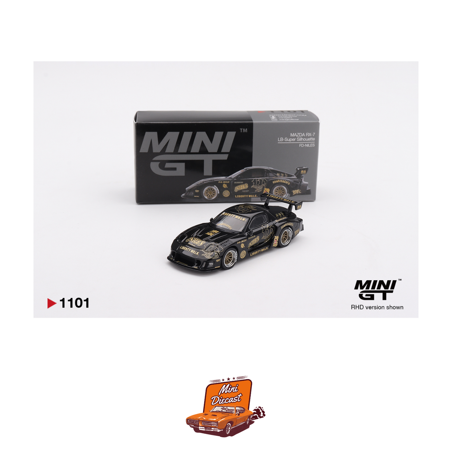 Mini GT #1101 MAZDA RX-7 LB Super Silhouette FD Niles