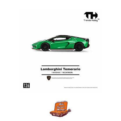 Trends Hobby Lamborghini Temerario Green 1:64 (241082(B))