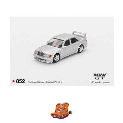 Mini GT #852 Mercedes-Benz 190E 2.5-16 Evolution II Astral Silver