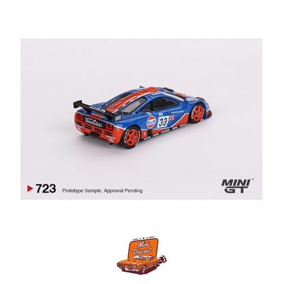 Mini GT #723 McLaren F1 GTR #33 1996 Le Mans 24Hr (Imported)