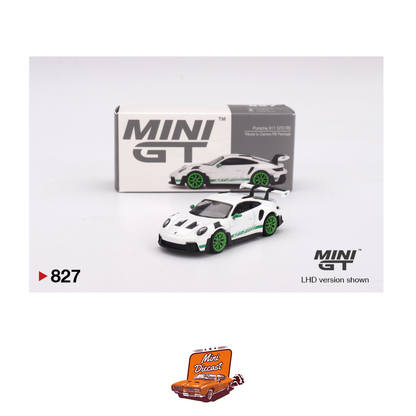 Mini GT #827 Porsche 911 (992) GT3 RS Tribute to Carrera RS Package (Imported)