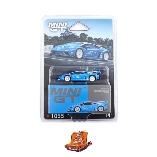 Mini GT #1055 LB★WORKS Lamborghini Huracán GT GRAVITY (Blister Pack)
