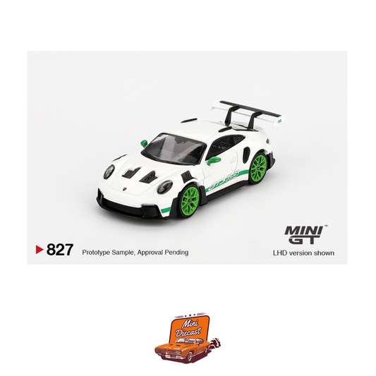 Mini GT #827 Porsche 911 (992) GT3 RS Tribute to Carrera RS Package (Imported)