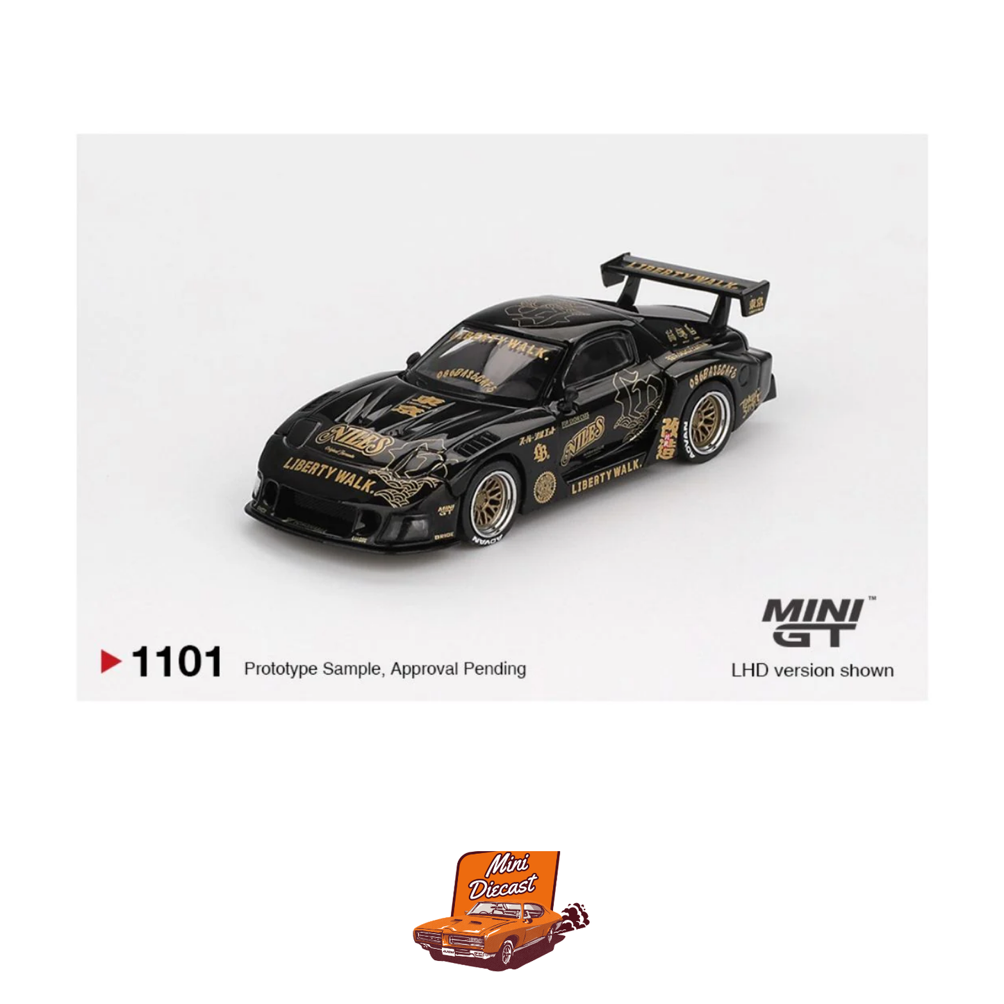 Mini GT #1101 MAZDA RX-7 LB Super Silhouette FD Niles
