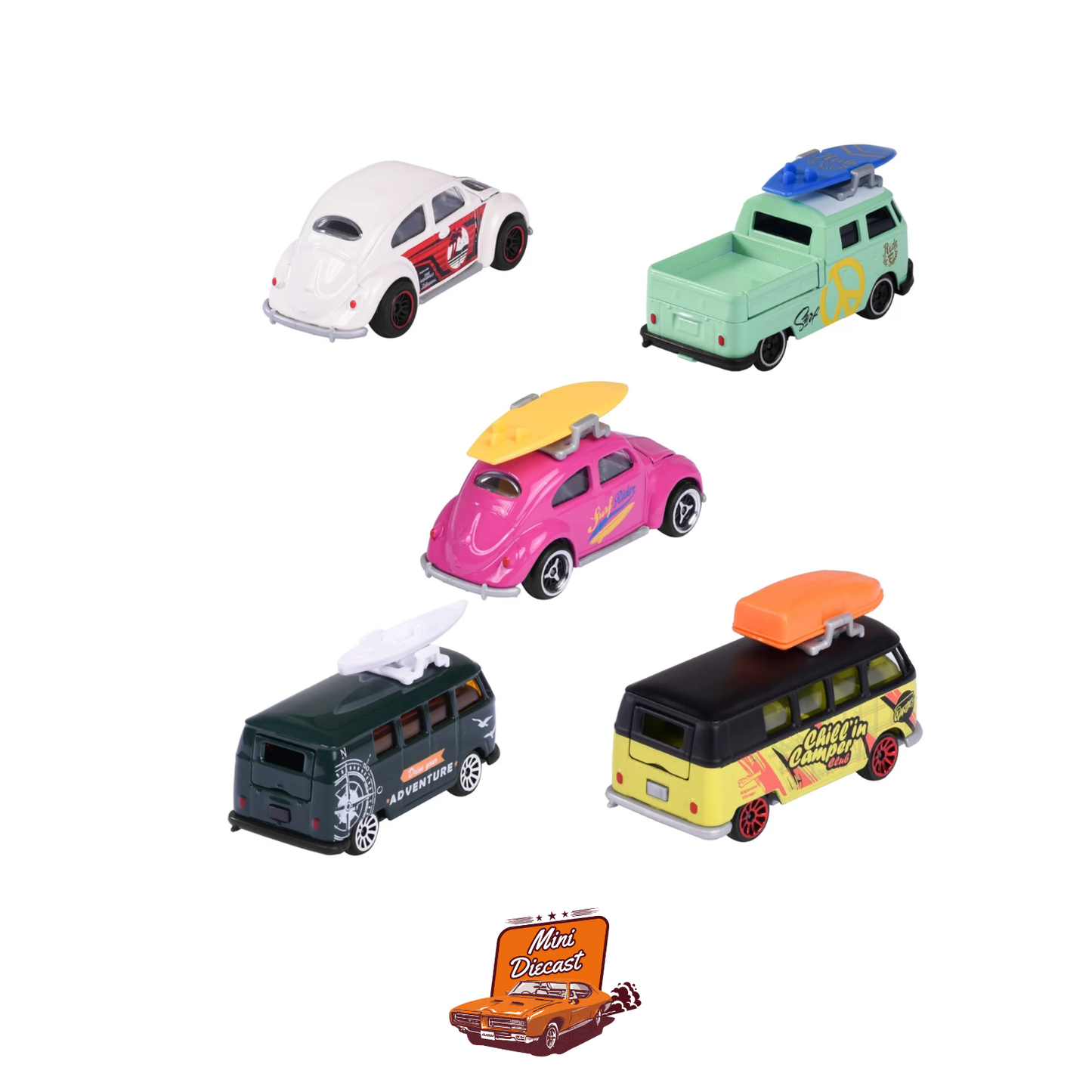 Majorette Volkswagen The Originals – 5 Cars Gift Pack
