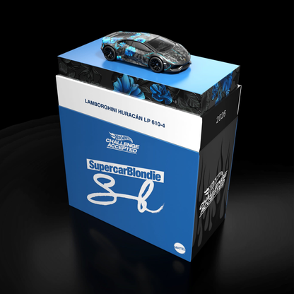 (Pre-Order) Hot Wheels x Supercar Blondie x Lamborghini Huracán LP 610-4 "Lucy" JWB72