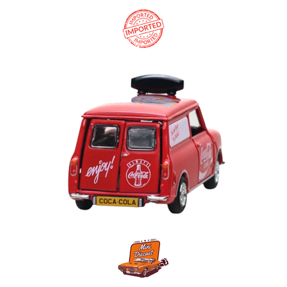 Tiny City x Coca-Cola Austin Mini Countryman 1:50 Scale