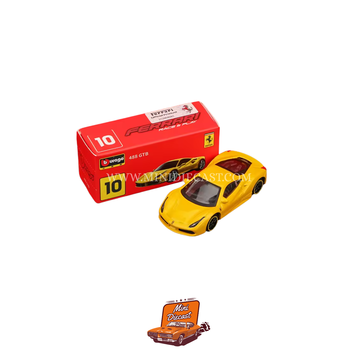 Bburago 1:64 – Ferrari 488 GTB