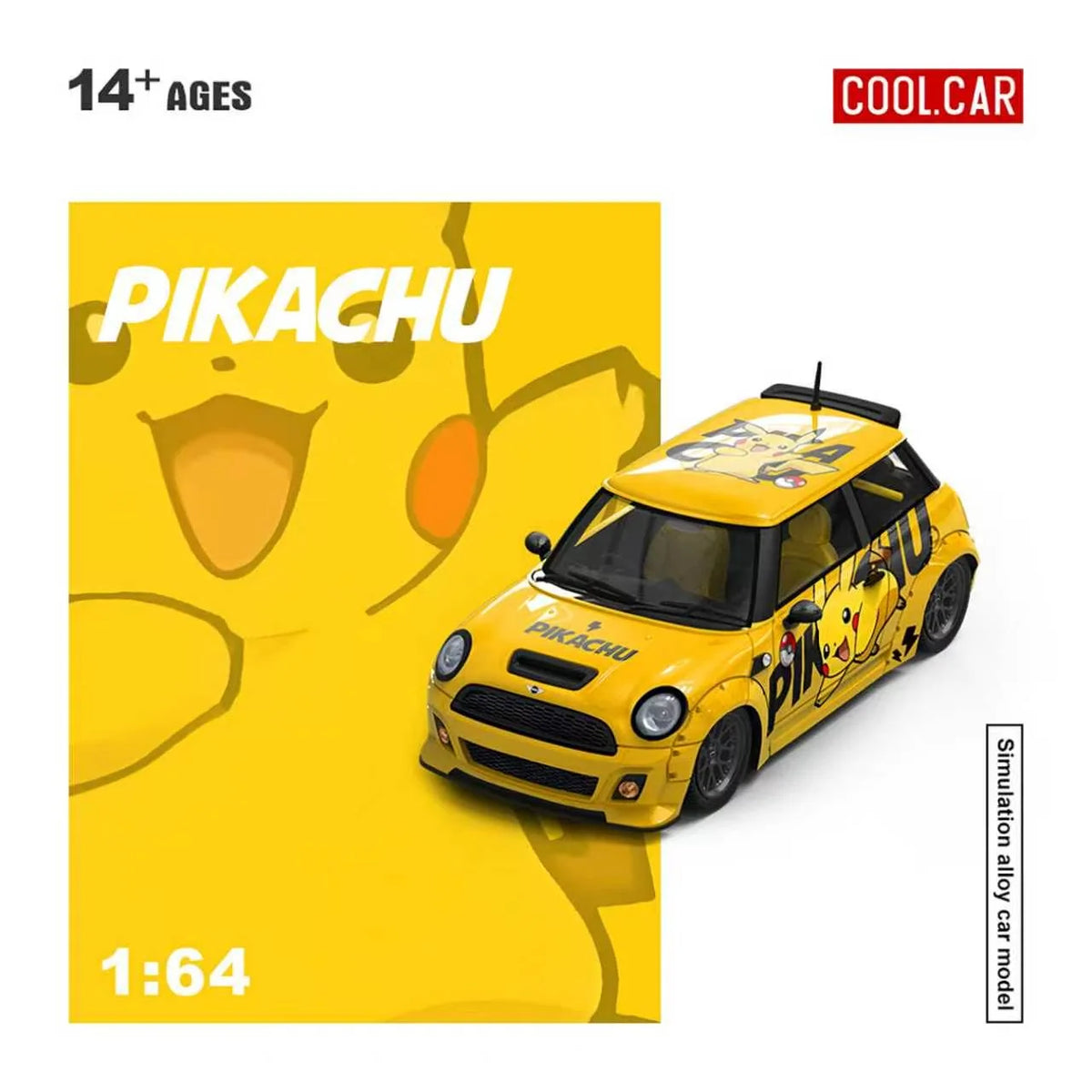 COOLCAR Mini Cooper Pikachu Livery (CC643648)