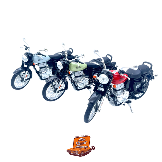 Centy Toys Royal Enfield Classic 350 – Detachable Parts with 3 Colored Fuel Tanks