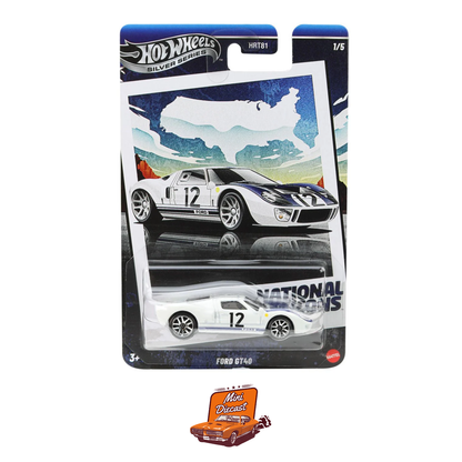 Hot Wheels Silver Series 2025 National Icons – Set of 5