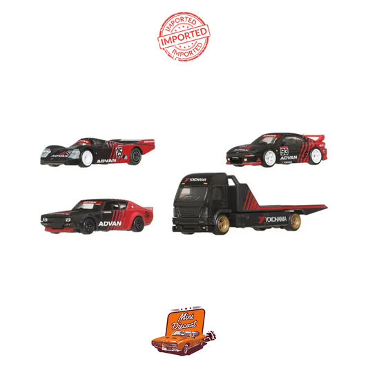 Hot Wheels Premium Collector Display Set ADVAN Die-Cast Car 4 Pack Imported