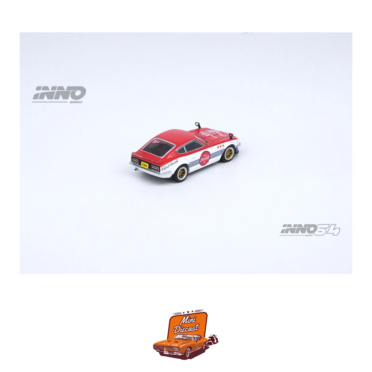 INNO64 Nissan FAIRLADY Z (S30) "Coca-Cola" Livery 1:64