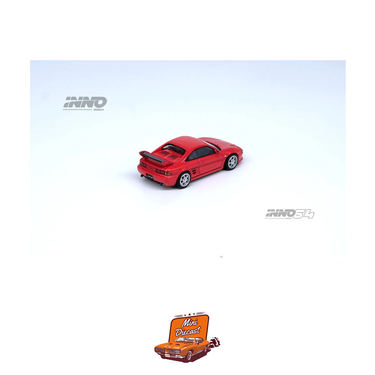 INNO64 Toyota MR2 (SW20) Red IN64-MR2SW20-RED