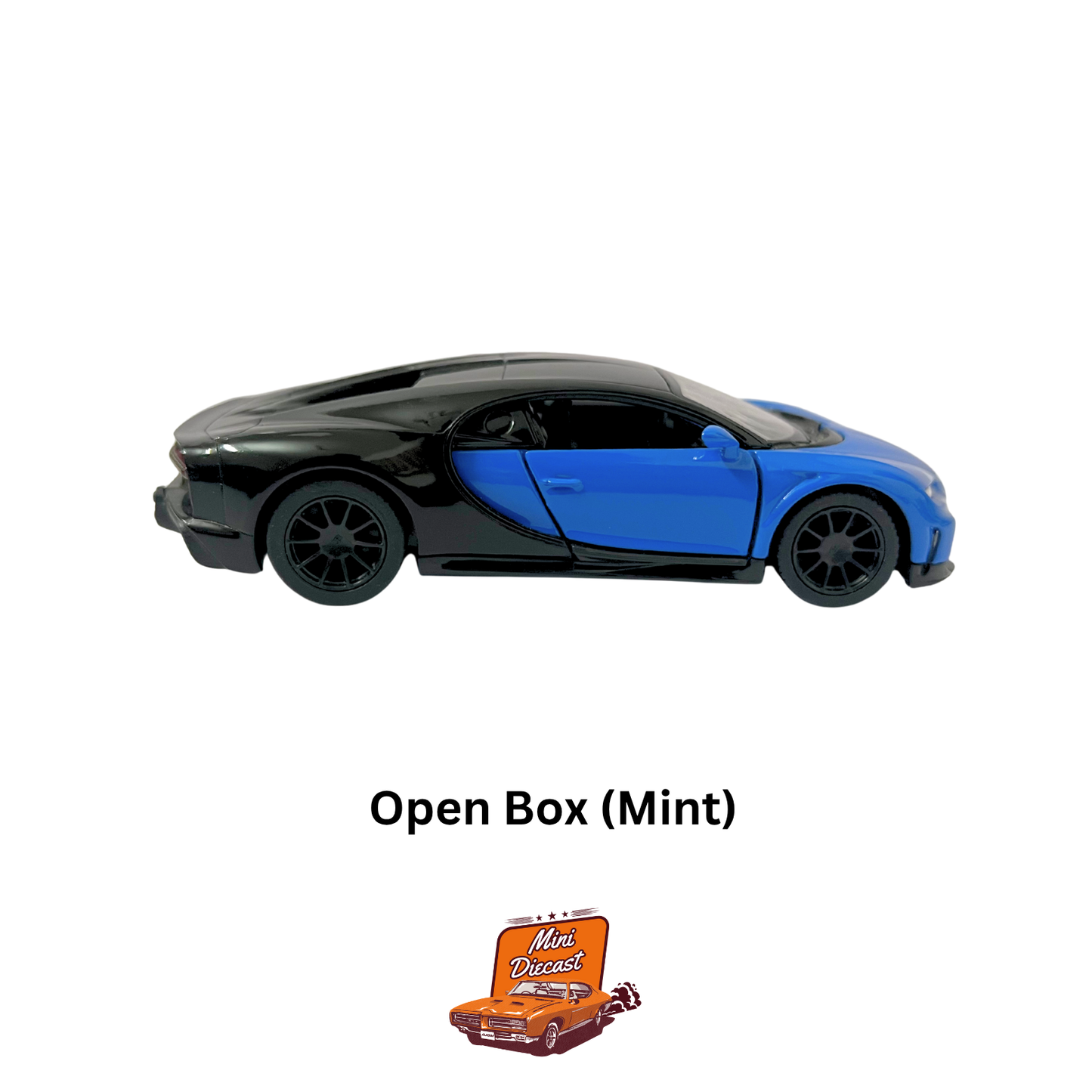 Kinsmart – Bugatti Chiron Super Sport 1:38 Scale (Blue) (Mint / No Box)