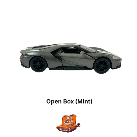 Kinsmart – 2017 Ford GT 1:38 Scale (Grey) (Mint / No Box)