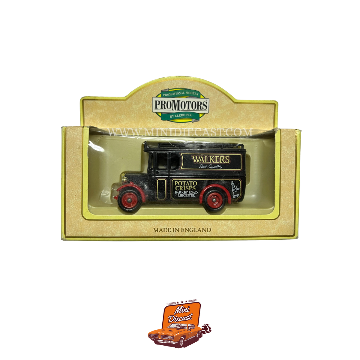 Lledo Days Gone Vintage Promotional Models 1932 Dennis Delivery Van Walkers Crisps Livery