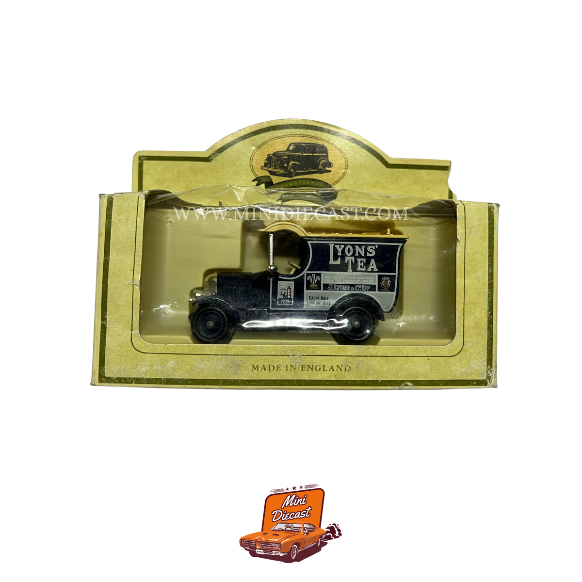 Lledo Days Gone Vintage Models 1926 Bull-Nose Morris Van Lyons Tea Livery