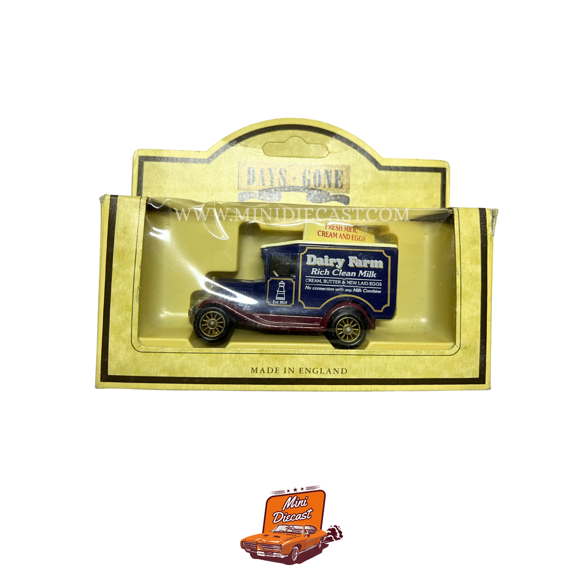 Lledo Days Gone Vintage Models 1930's Ford Model A Dairy Farm Livery