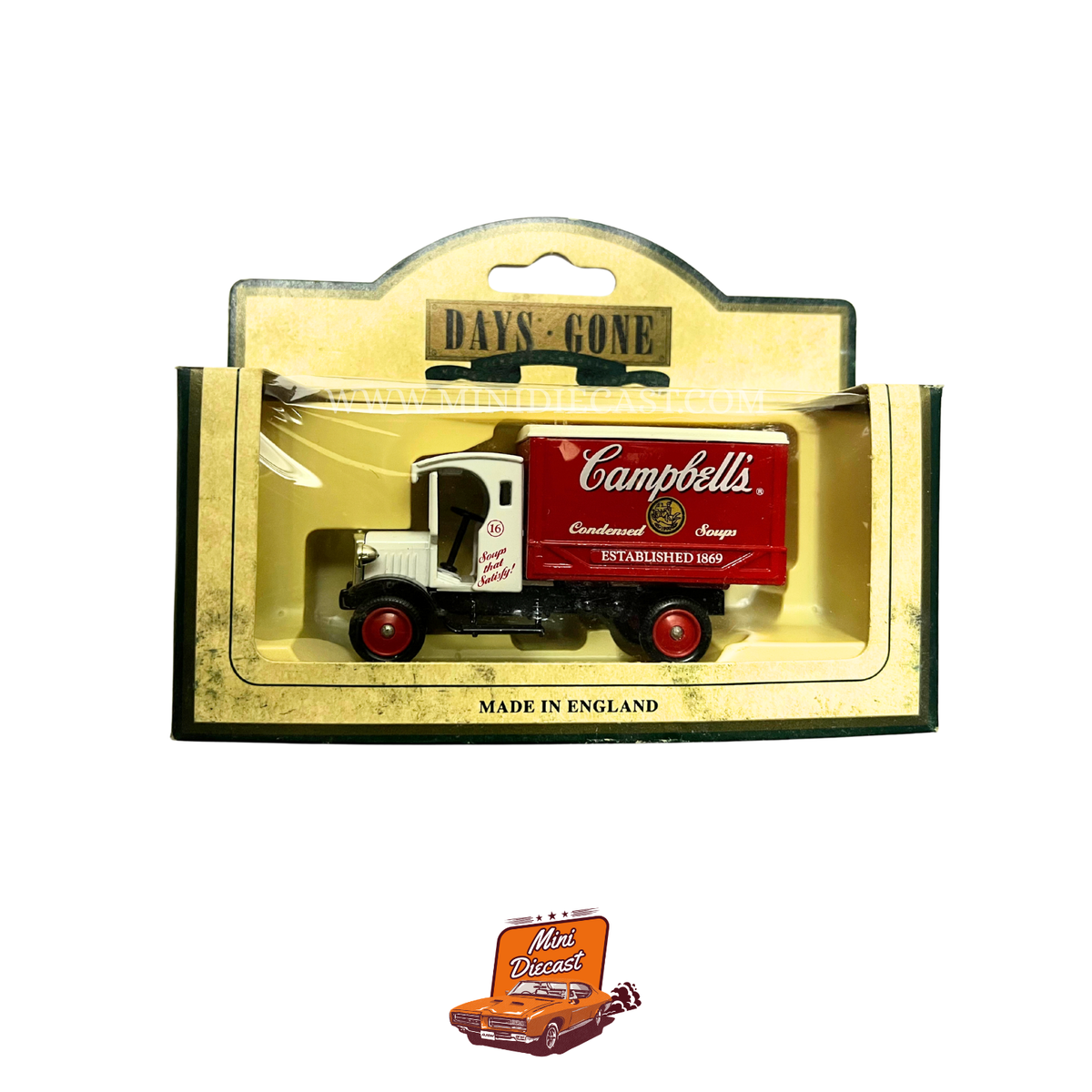 Lledo Days Gone Vintage Models 1926 Dennis Delivery Van Campbell's Soups (66003)