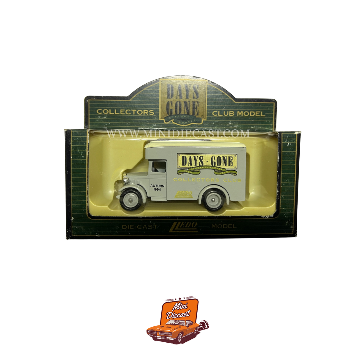 Lledo Days Gone Vintage Models 1934 Dennis Parcels Van Collectors Club Autumn 1994 (16038)