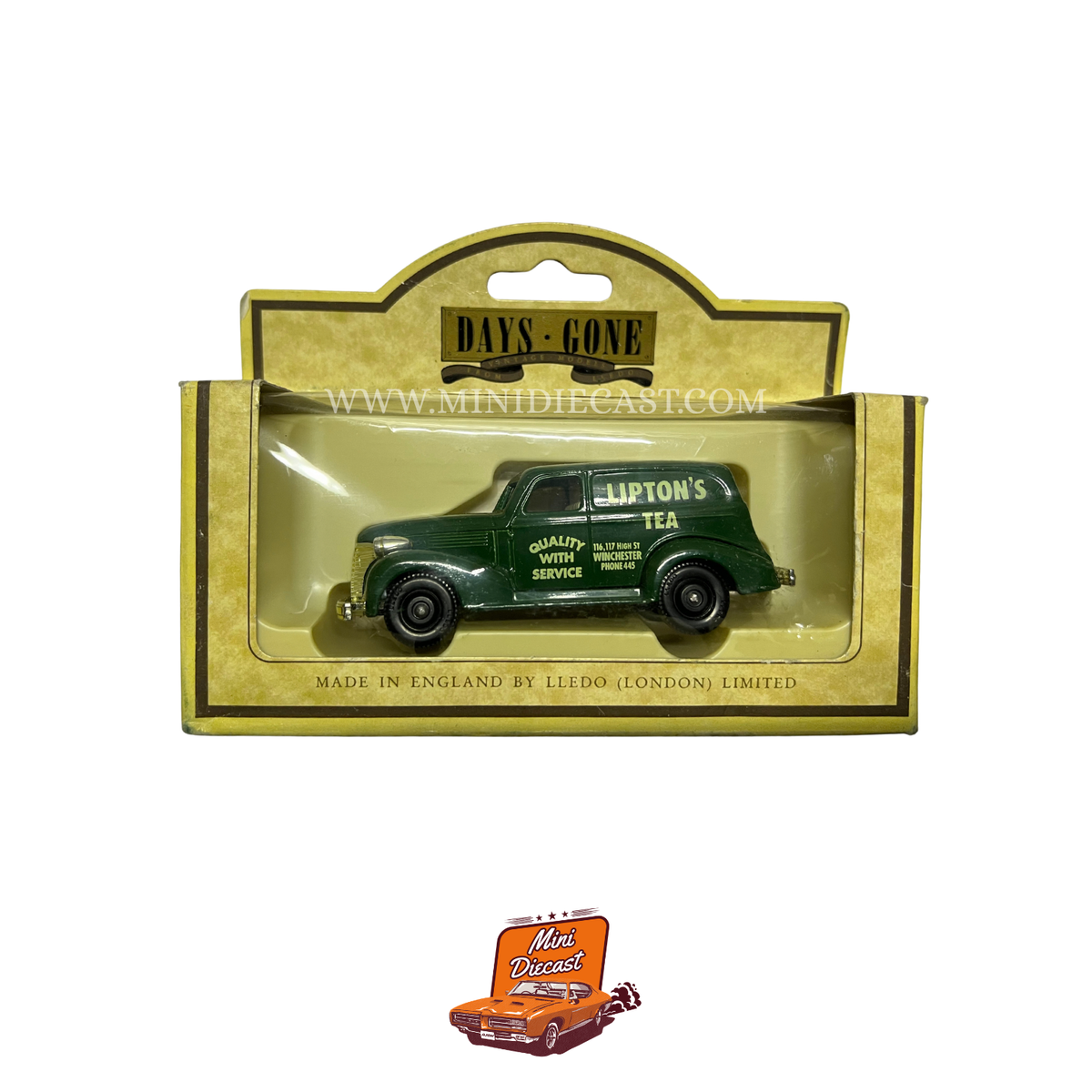Lledo Days Gone Vintage Models 1939 Chevrolet Panel Van Spratts (30002)