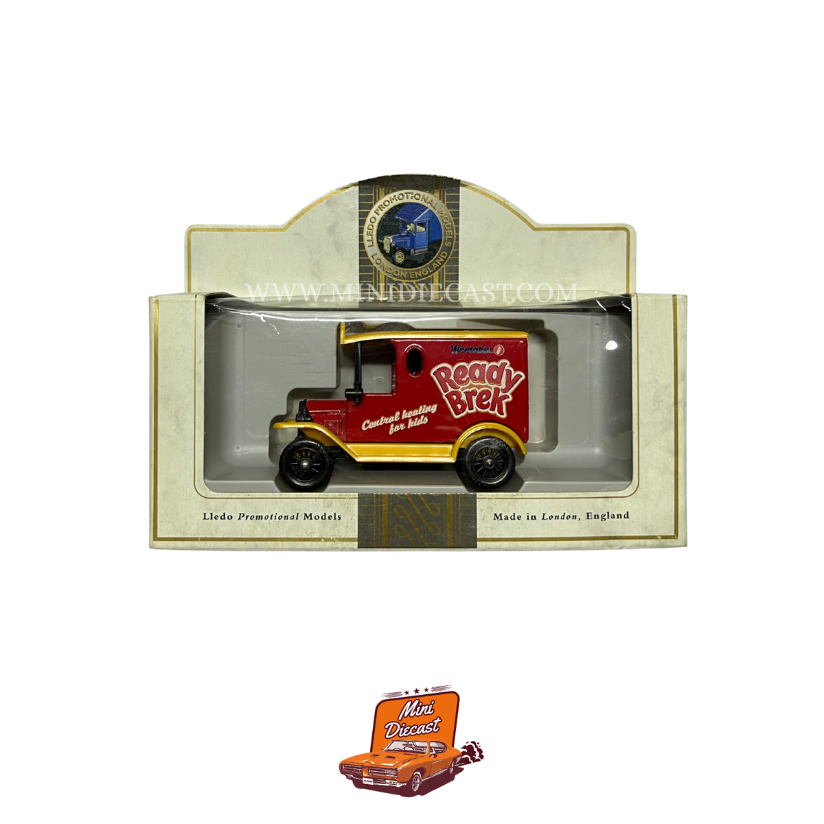 Lledo Days Gone Vintage Promotional Models 1920 Model 'T' Ford Van Weetabix Ready Brek Red Livery