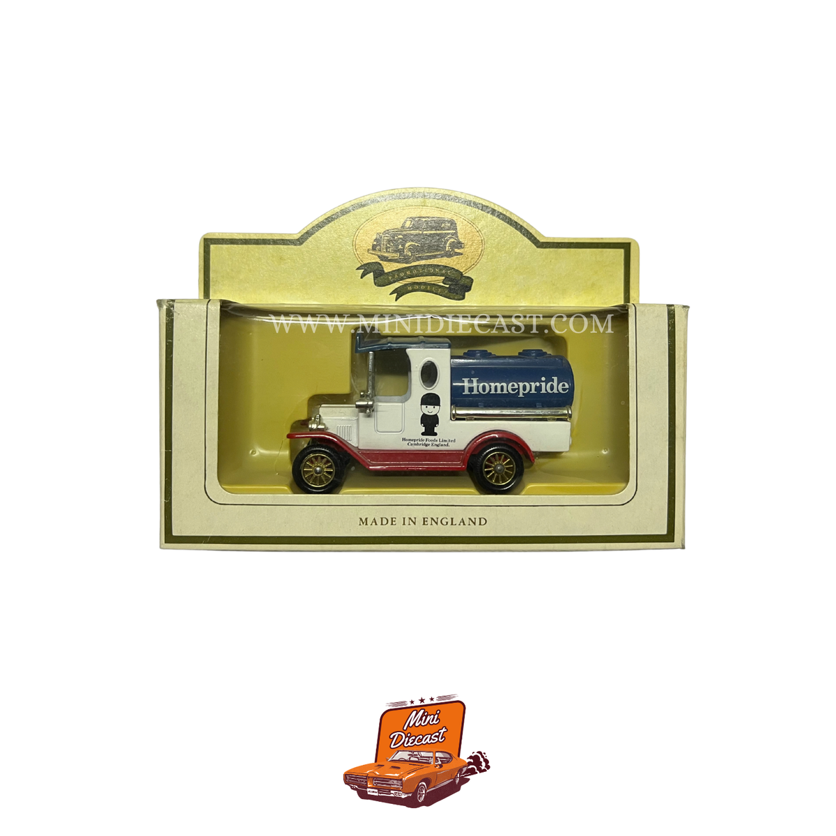 Lledo Days Gone Vintage Models 1920 Model T Ford tanker Homepride Livery