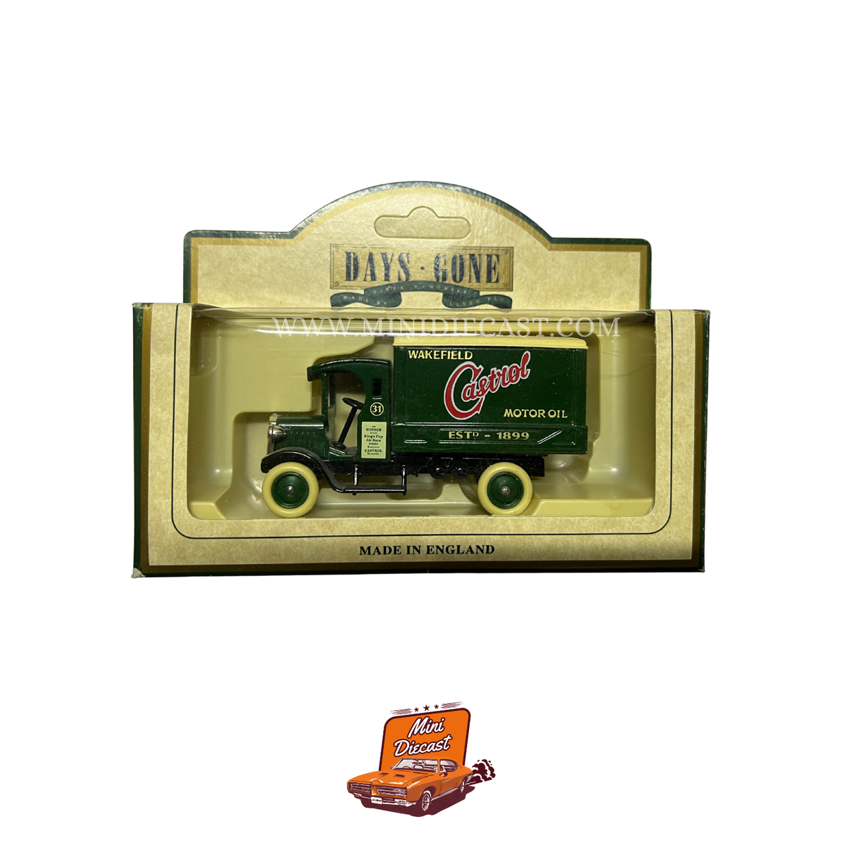 Lledo Days Gone Vintage Models 1926 Dennis Delivery Van Castrol (66000)