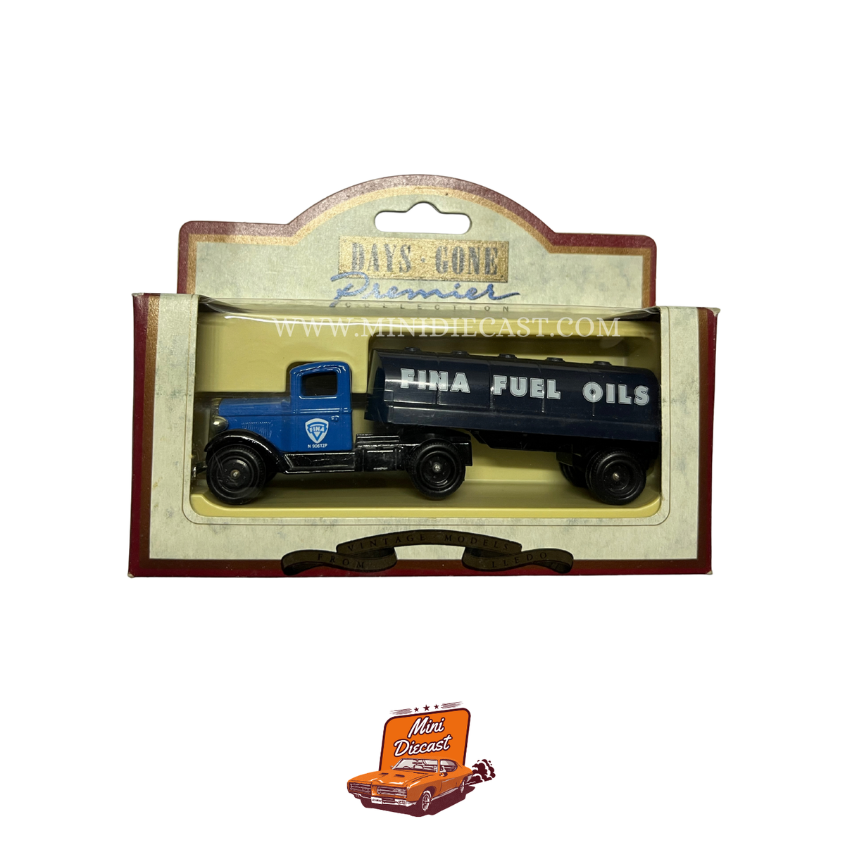Lledo Days Gone Vintage Models Premier Collection 1935 Ford Articulated tanker Fina Petrol (62002)