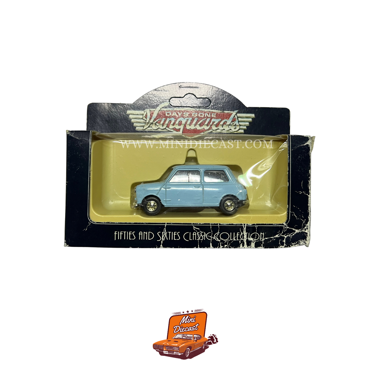 Lledo Days Gone Vintage Models 1959 Austin 7 Mini Pale Blue Mini (74000)