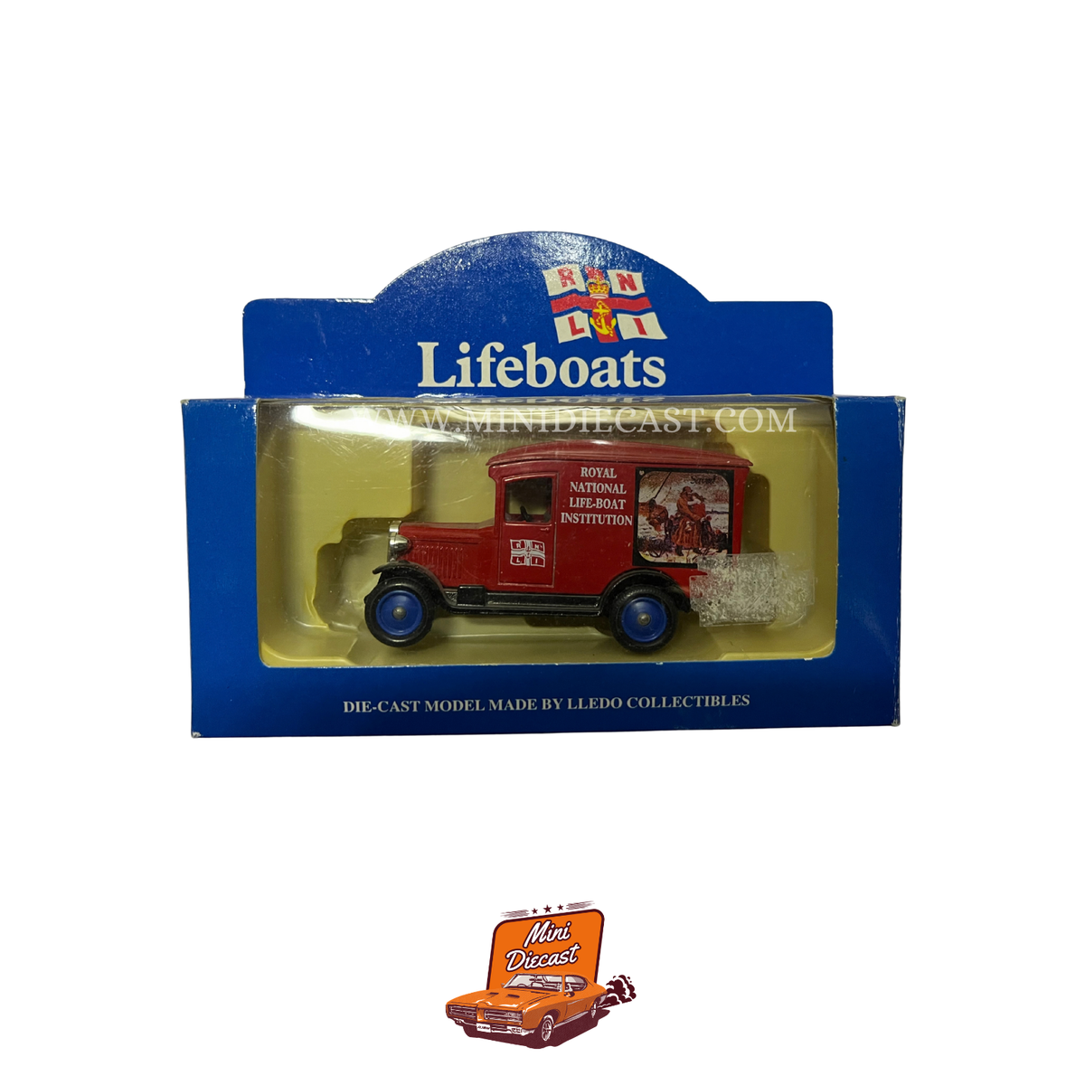 Lledo Days Gone Vintage Models 1934 Chevrolet Delivery Van Royal National Lifeboat Institution (RNLI)