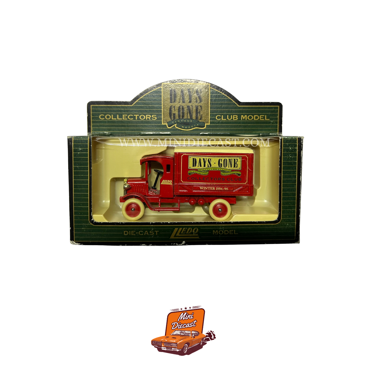 Lledo Days Gone Vintage Models 1926 Dennis Delivery Van Club Winter 1994-95 (66005)